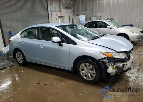 2012 Honda Civic Lx from USA, damaged, VIN 19XFB2F53CE028602
